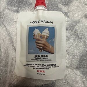 Josie Maran  travel size Nourishing Body Scrub in vanilla vibezzz